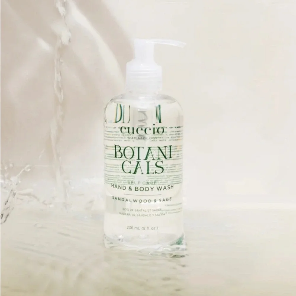 Cuccio Somatology Botanicals Hand and Body Wash Sandalwood & Sage 8oz New Sealed